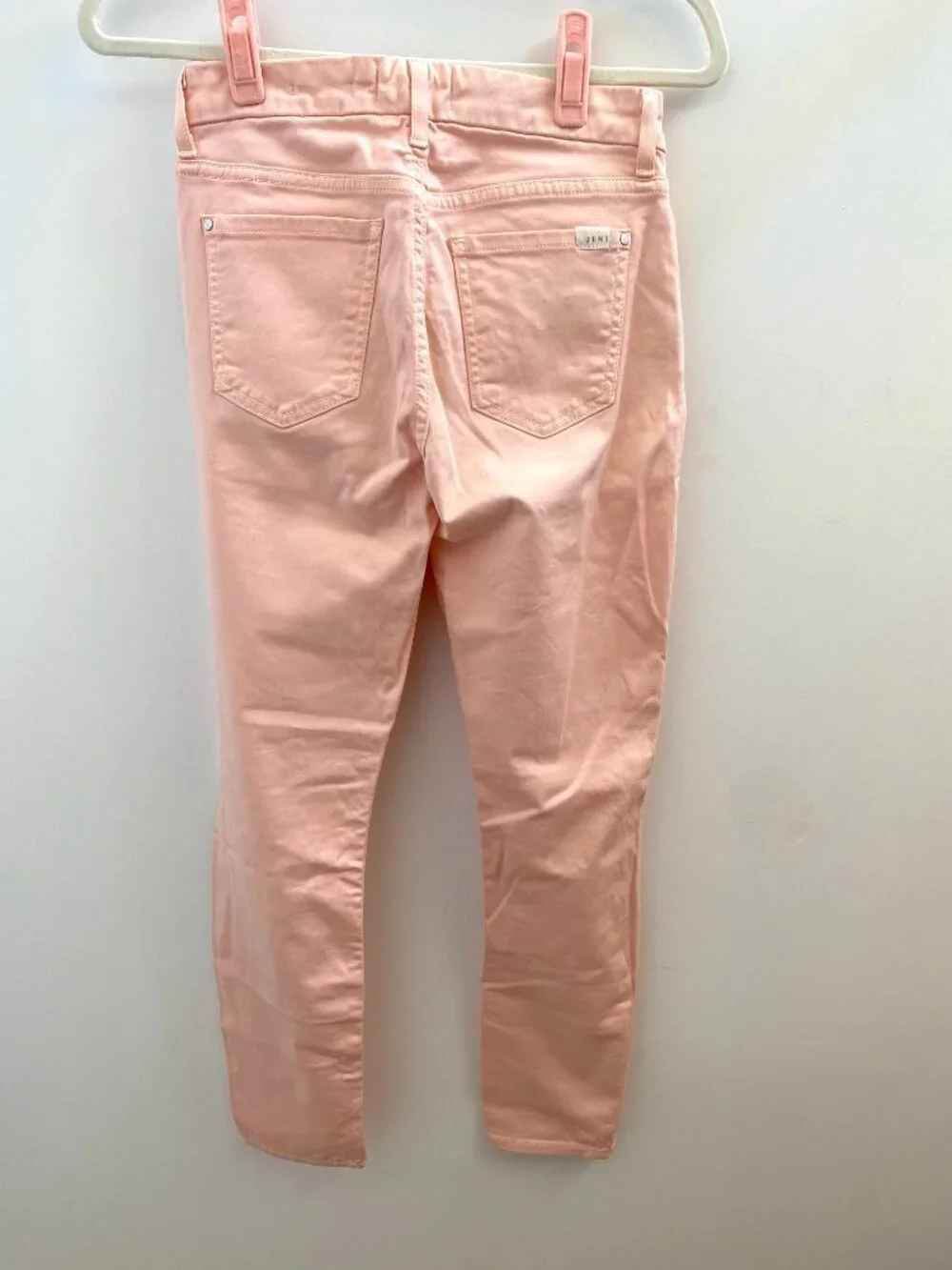 7 For All Mankind Jen7 Peach Ankle Skinny Jeans Size 2
